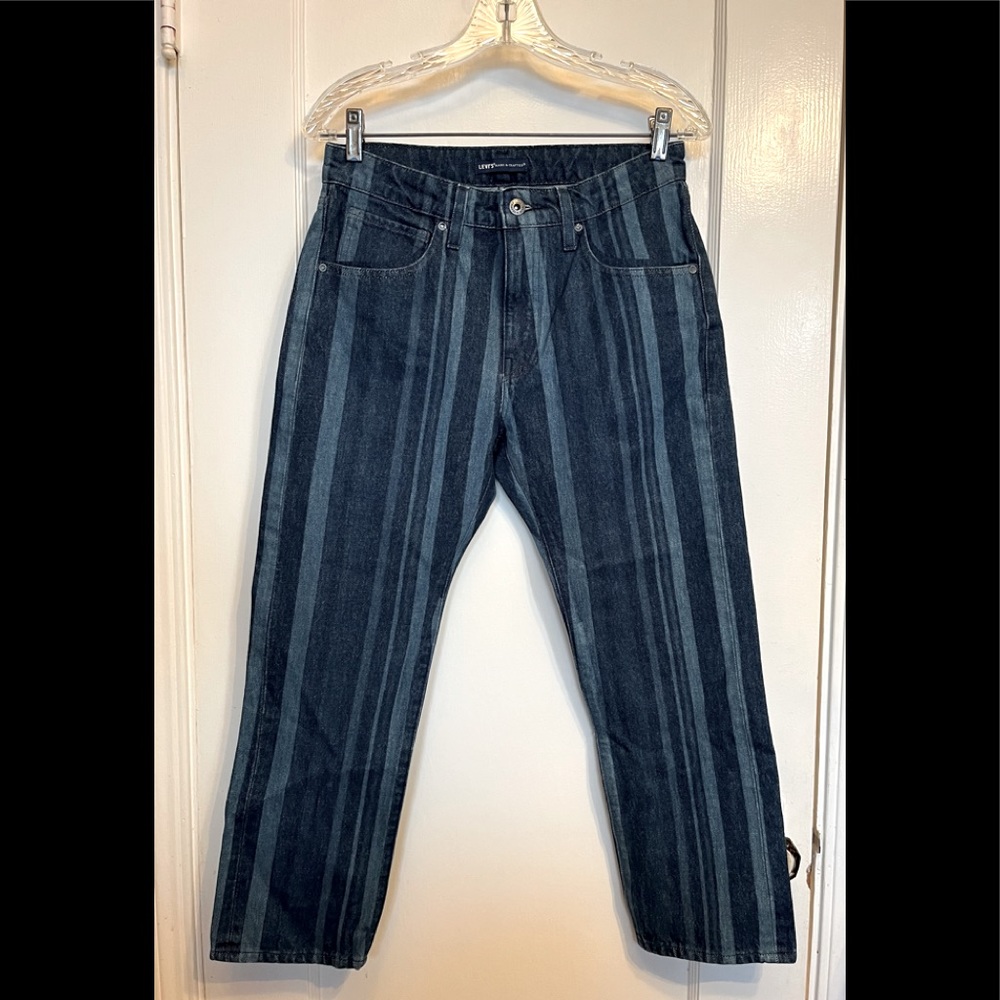 Made and Crafted Slim Crop Striped Levi’s